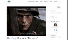 
							         The False Drama in “Dunkirk” | ROHS Student Blogs - Chisnell.com								  
							    