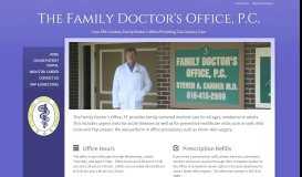 
							         The Family Doctor's Office, P.C. | Your 19th Century Family Doctor's ...								  
							    