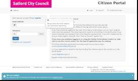 
							         the Family Portal - Citizens Portal								  
							    