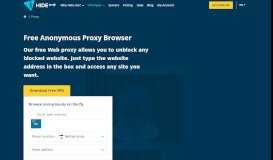 
							         The Fastest Free Proxy | hide.me								  
							    