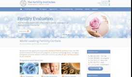 
							         The Fertility Institutes | World Leading Fertility Centers, United States ...								  
							    