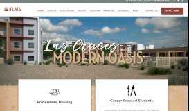 
							         The Flats at Ridgeview: Apartments in Las Cruces Near NMSU								  
							    