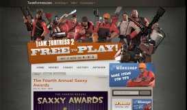 
							         The Fourth Annual Saxxy Awards - Team Fortress 2								  
							    