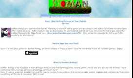 
							         The Fun Place to Learn Biology! - Bioman Biology								  
							    