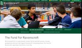 
							         The Fund for Ravenscroft - Ravenscroft School								  
							    