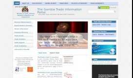 
							         The Gambia Trade Information Portal | FACILITATING TRADE ...								  
							    