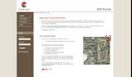 
							         The GIS Portal!								  
							    