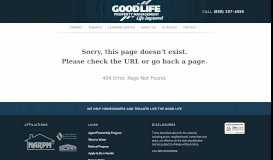 
							         The Good Life Experience - Good Life Property Management								  
							    