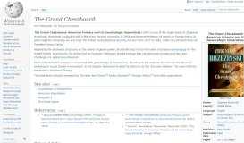
							         The Grand Chessboard - Wikipedia								  
							    