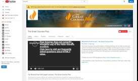 
							         The Great Courses Plus - YouTube								  
							    