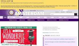 
							         | The Greater Amsterdam School District								  
							    