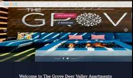 
							         The Grove Deer Valley: Luxury Apartments in Deer Valley, Phoenix								  
							    