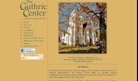 
							         The Guthrie Center | at the old Trinity Church								  
							    