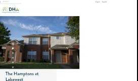 
							         The Hamptons at Lakewest – DHA Housing Solutions for North Texas								  
							    