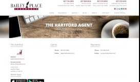 
							         The Hartford Agent in NY | Bailey Place Insurance in Cortland, New York								  
							    