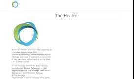 
							         The Healer - Therapy Portal								  
							    