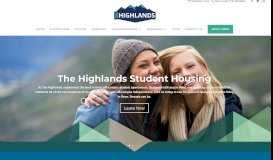 
							         The Highlands: Luxury Student Apartments in Reno, NV								  
							    