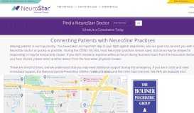 
							         The Holiner Psychiatric Group – NeuroStar								  
							    