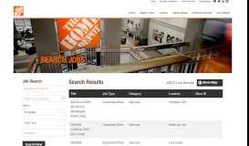 
							         The Home Depot Jobs Search | Home Depot Career Search | Find ...								  
							    