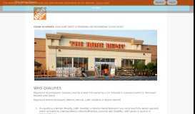 
							         The Home Depot								  
							    