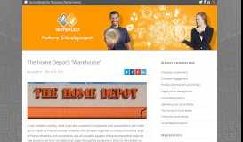 
							         The Home Depot's “Warehouse” – Social Media for Business ...								  
							    