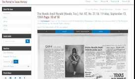 
							         The Hondo Anvil Herald (Hondo, Tex.) - The Portal to Texas History								  
							    