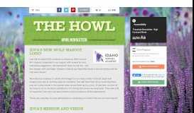 
							         The Howl | Smore Newsletters for Education								  
							    