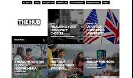 
							         The Hub | Northumbria University Blog								  
							    