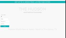 
							         The Hudson | Luxury Apartments And Townhomes In The Colony, Texas								  
							    