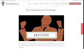 
							         The Importance Of Gratitude - Guard-Systems, Inc. Security								  
							    