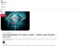 
							         THE IMPORTANCE OF TWIN FLAMES - TWIN FLAME PORTAL ...								  
							    