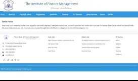 
							         The Institute of Finance Management - IFM								  
							    