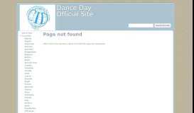
							         The International Dance Council CID - Dance Day Official Site								  
							    