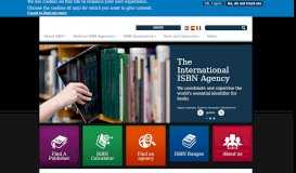 
							         The International ISBN Agency								  
							    