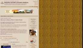
							         The internet directory for your safari in ... - Bwana Mitch's Safari Portal								  
							    