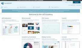 
							         The IoD Academy | CPD Accreditation & Leadership Development								  
							    
