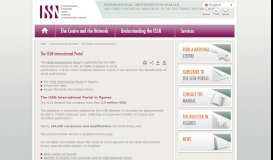 
							         The ISSN International Portal | ISSN								  
							    