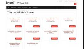 
							         The Ivanti Web Store								  
							    