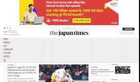 
							         The Japan Times - News on Japan, Business News, Opinion, Sports ...								  
							    