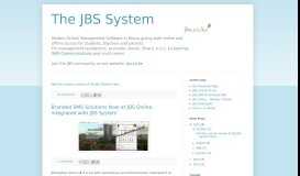 
							         The JBS System								  
							    