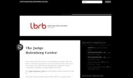 
							         The Judge Rotenberg Center | Left Brain Right Brain								  
							    