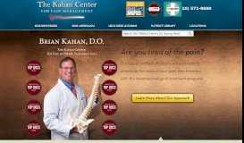
							         The Kahan Center for Pain Management								  
							    
