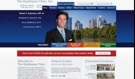 
							         The Kaufmann Clinic, Inc. - Atlanta Internal Medicine Doctors								  
							    