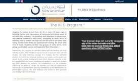 
							         The KED Program™ | Nün Academy								  
							    
