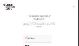 
							         The kiddie designers of 99designs | Logo Design Love								  
							    