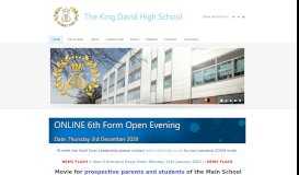 
							         The King David High School - Home								  
							    