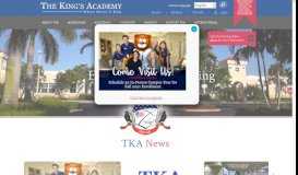 
							         The King's Academy: West Palm Private Christian School								  
							    