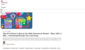 
							         The KY Virtual Library for Kids Research Portal - Why UDL? - Pinterest								  
							    