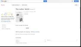 
							         The Ladies' World - Google Books Result								  
							    