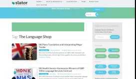 
							         The Language Shop | Slator								  
							    